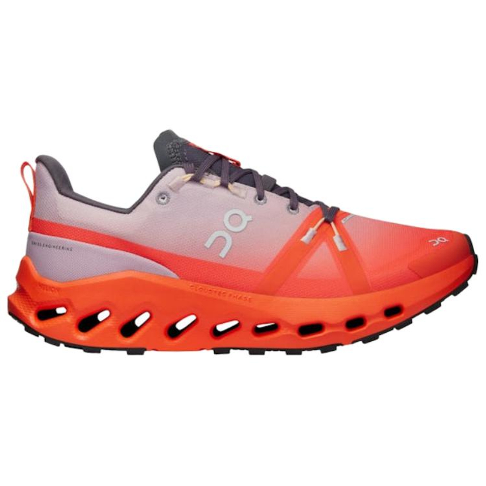 On Cloudsurfer Trail Waterproof Mauve Flame