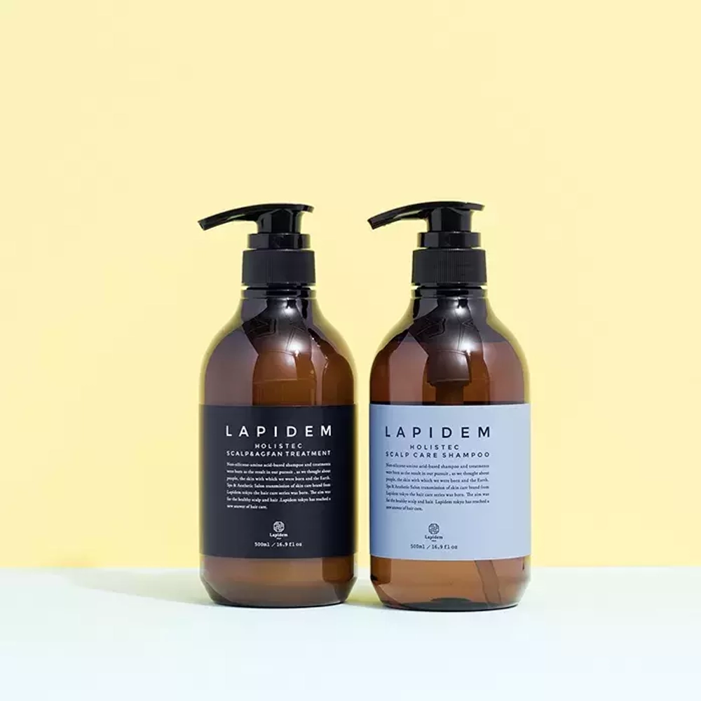 LAPIDEM Холистический шампунь для волос и кожи головы Лапидем - Holistec Scalp Care Shampoo, 500 мл