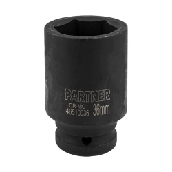 Головка ударная глубокая 36мм 6гр. 3/4'' Partner PA-46510036
