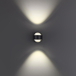 359304 STREET NT24 000 черный Светильник ландшафтный настенный IP65 LED 6W 4000K 175-265V CALLE