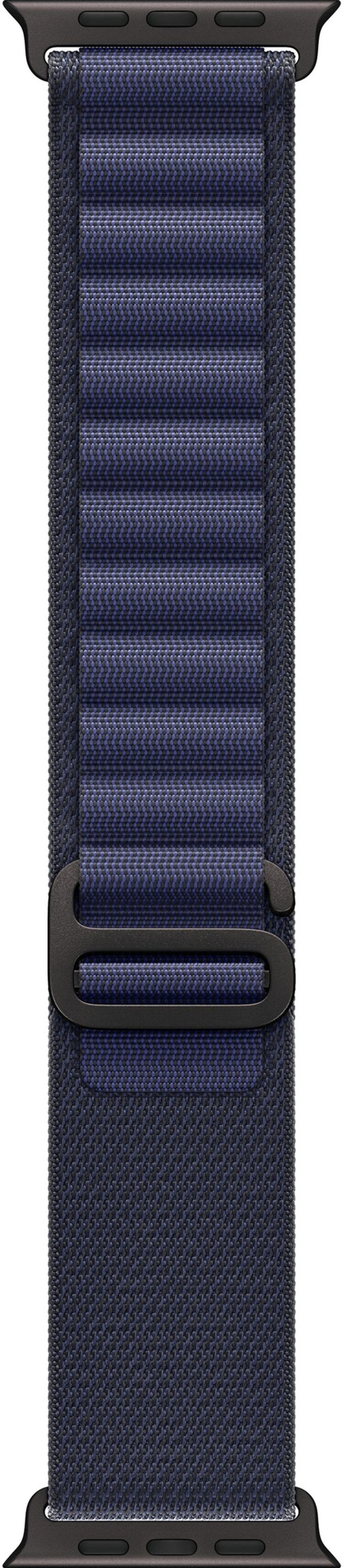 Часы Apple Watch Ultra 2, 49 мм, чёрный титан, ремешок Alpine тёмно-синего цвета