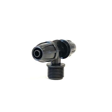 Тройник для шланга  8х11мм с выходом на 1/2’’