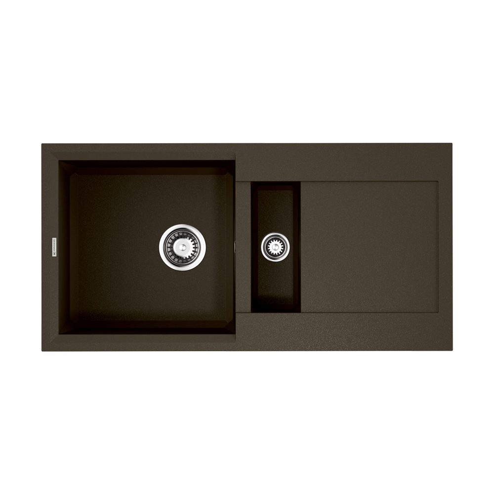 Мойка Omoikiri Sakaime 86-2-DC Tetogranit | Темный шоколад