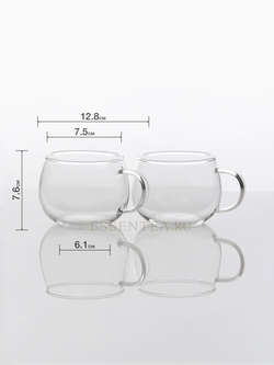 Чашка из боросиликатного стекла 415 мл