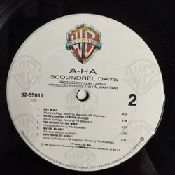 Винтажная виниловая пластинка LP A Ha Scoundrel Days (Canada 1986)