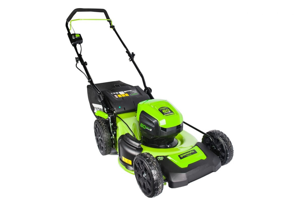 Аккумуляторная газонокосилка Greenworks GD60LM46HPK4 60V