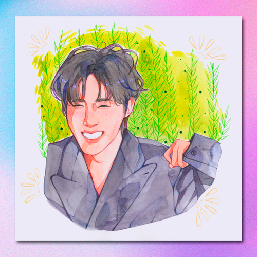 Арт принт / annaermizina.art / BTS / J-Hope #3