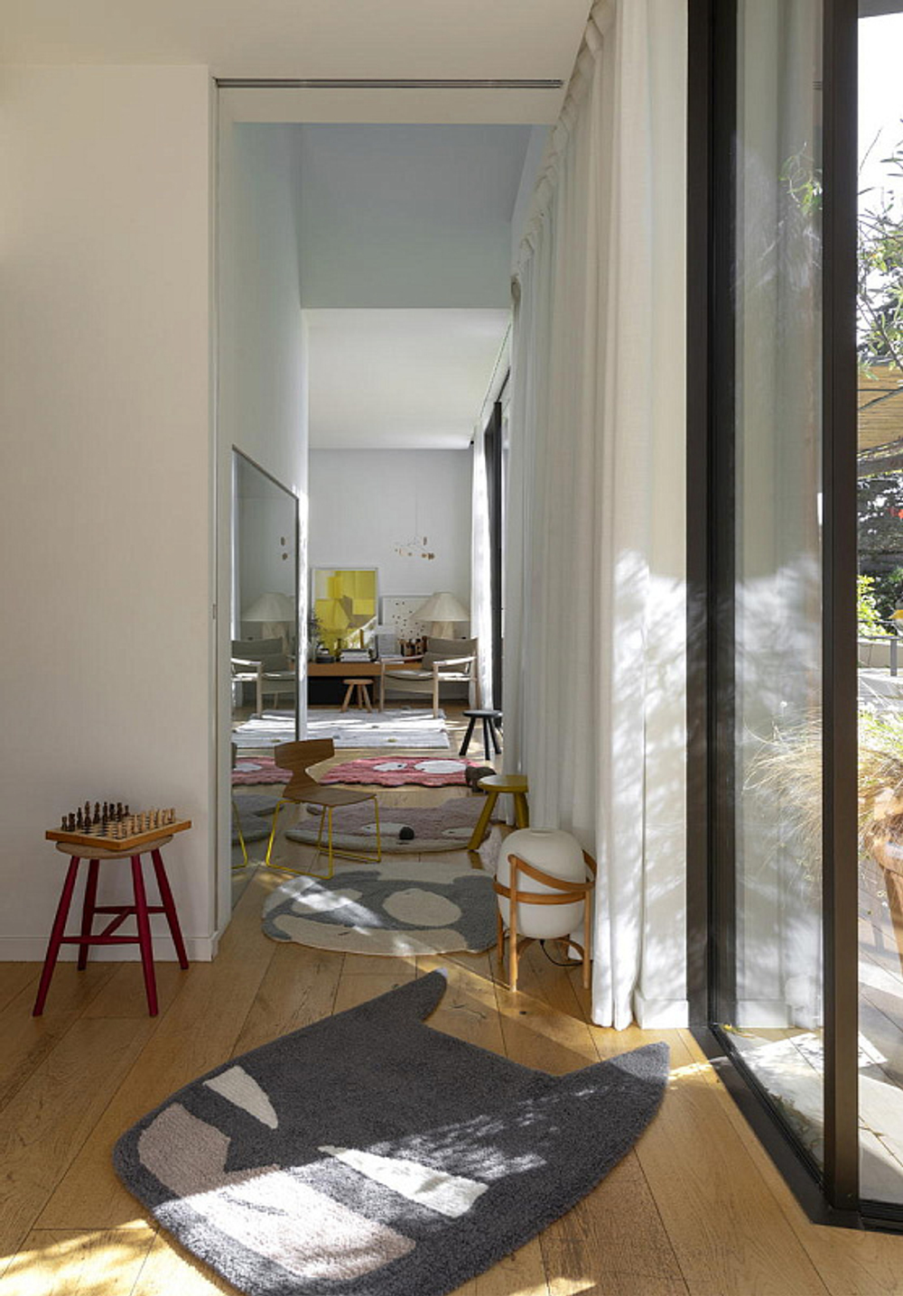 Шерстяной стираемый ковер Lorena Canals BatBoy 120х90 см