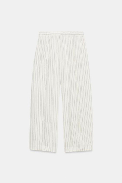 ZARA БРЮКИ BARREL — ZW COLLECTION, ПОЛОСКИ