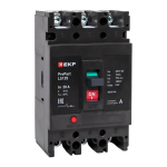 Автоматический выключатель в литом корпусе  EKF mccb-125-18-3-20-ls