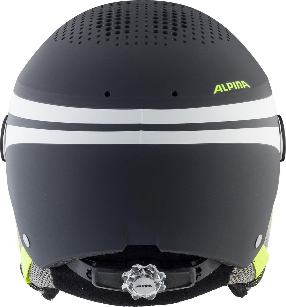 2025 Шлем с визором ALPINA Zupo Visor Q-Lite Charcoal-Neon