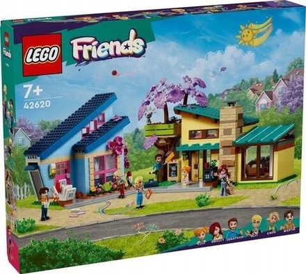 Конструктор LEGO Friends - Родной город Олли и Пейсли - Лего Друзья 42620