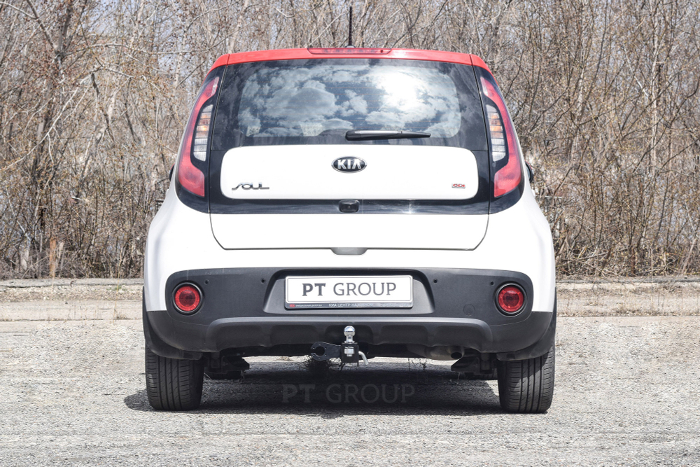 Фаркоп PT GROUP /съемный квадрат/ KIA Soul 2013-2018(паспорт и сертификат в комплекте)(без электрики) арт.KSL-13-991122.00