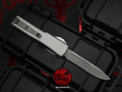 Нож Microtech UTX-70 A+++ Standard S/E - серый апокалиптик
