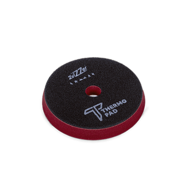 Zvizzer Thermo Pads SOFT 140/20/125мм, 1 шт. Полировальный термостойкий поролоновый бордовый круг мягкий 8 kPa.