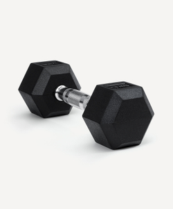 Гантель гексагональная DB-301 4 кг, обрезиненная, черный