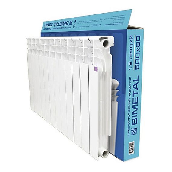 Радиатор STI BIMETAL 500/80 12 секций купить в Москве и Московской области по низкой цене с доставкой по России — (1) Радиатор STI BIMETAL 500/80 12 секций — (1)