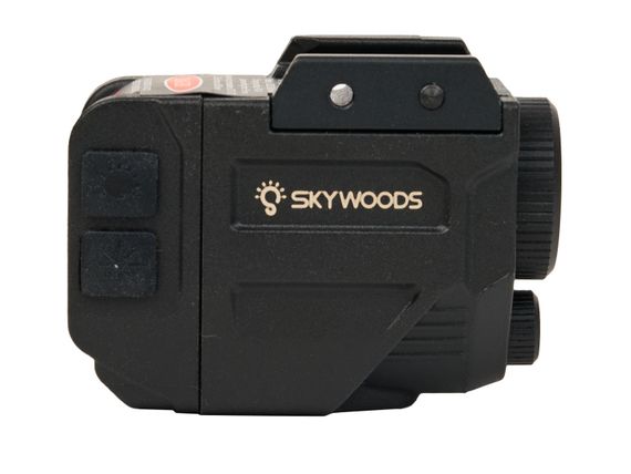 Фонарь подствольный пистолетный Skywoods Merlin 340 люмен, красный ЛЦУ