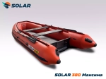 Лодка надувная моторная solar-380 к (максима)