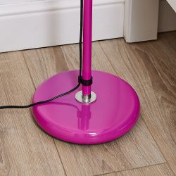 ULM-T600 2х6W-4500K-DIM RED Торшер напольный светодиодный. 2х6W. Сенсорный выключатель. Диммер. Красный. ТМ Uniel