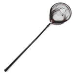 Подсачек круглый прорезиненный телескопический (d45)