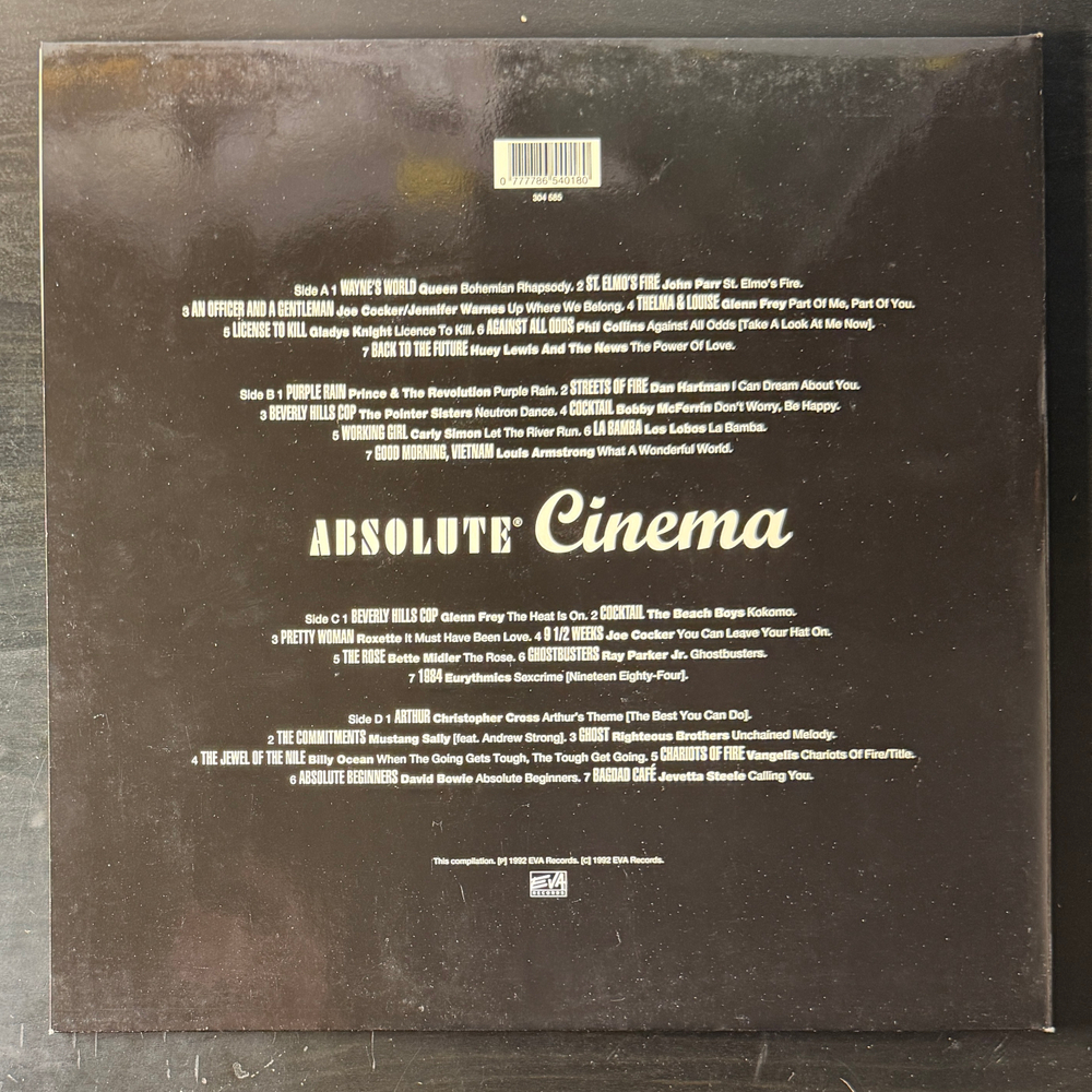 Сборник Absolute Cinema 2LP (Швеция 1992г.)