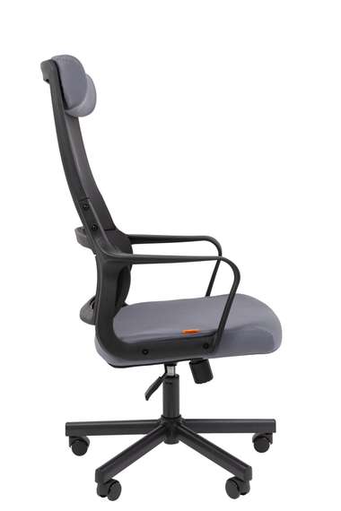 Офисное кресло Chairman 590 Россия черный/серый