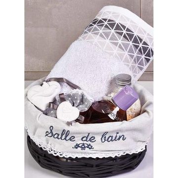 Набор полотенец 1+1  ДЕГРАДЭ - В (коробка) (40*60+60*110, 100% хлопок, Verde chiaro)