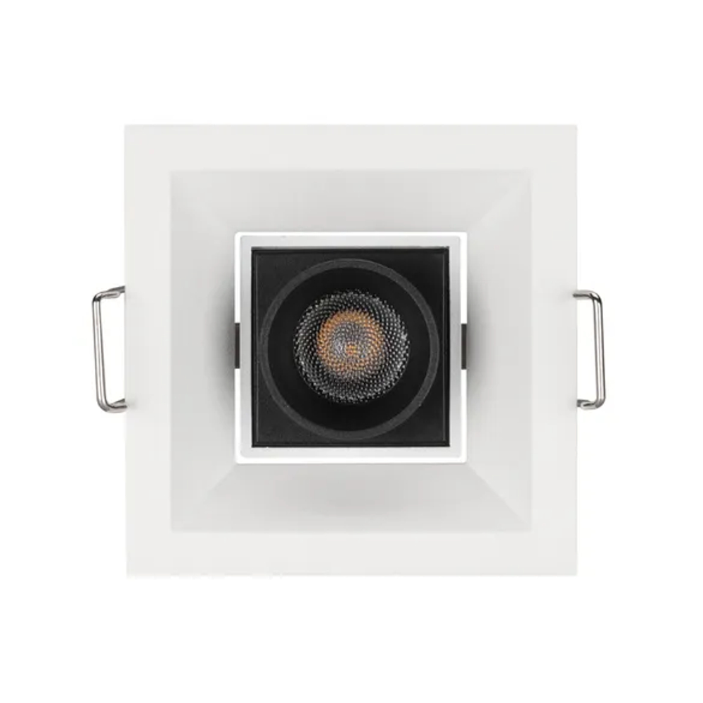 Светильник MS-ORIENT-BUILT-TURN-TC-S67x67-3W Warm3000 (WH-BK, 30 deg, 230V) (Arlight, IP20 Металл, 5 лет) 031927
