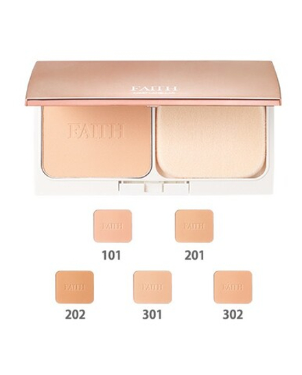 Faith Insist Lamellar Powdery Foundation N 101 / Фейс Инсист Лямелляр Компактная пудра для лица N 10