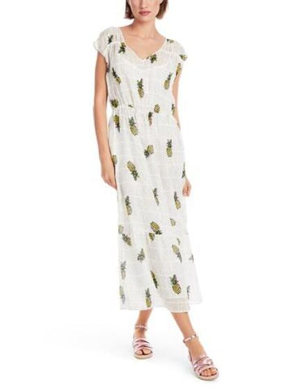 Marc Cain Платье из рами с принтом