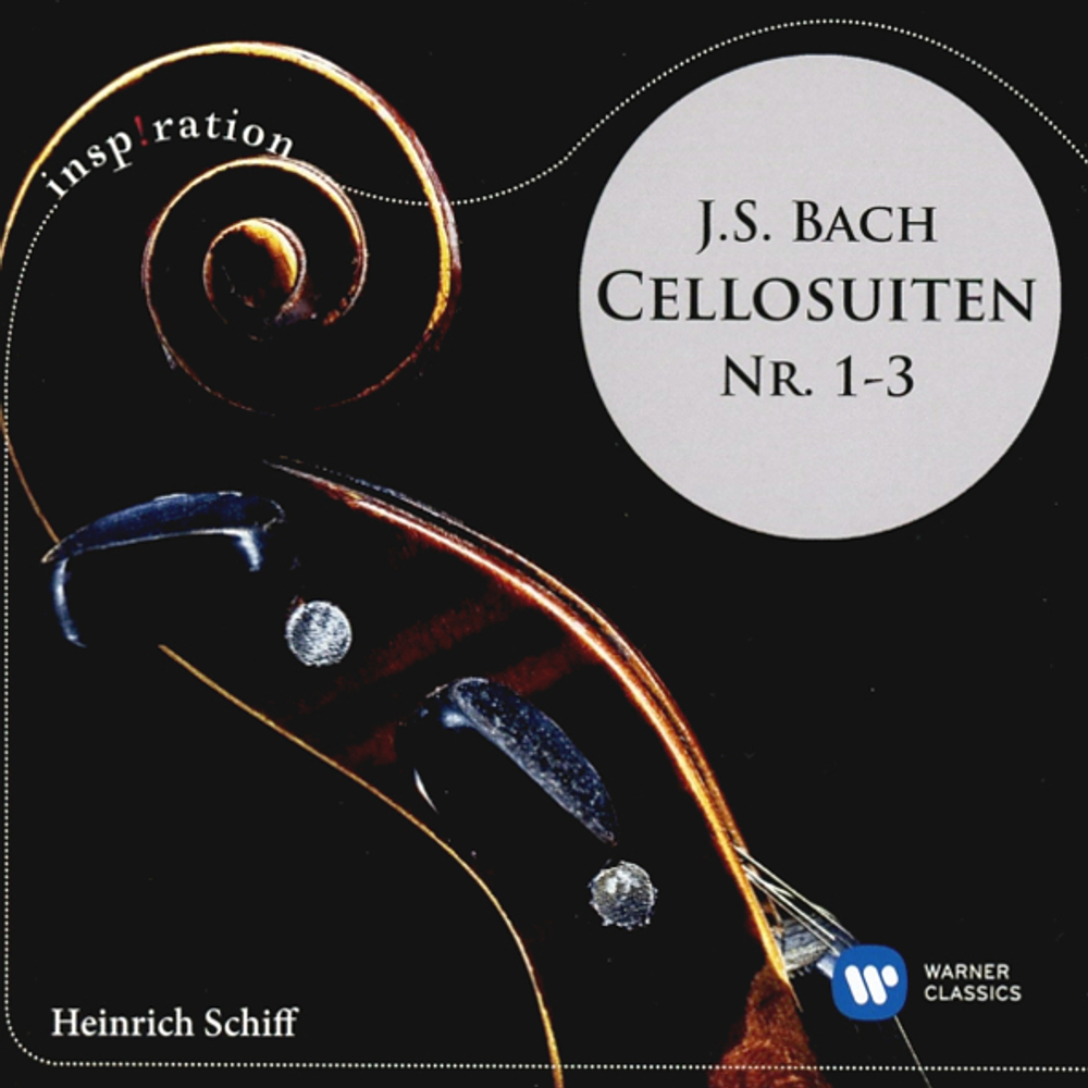 Heinrich Schiff / J.S. Bach: Cellosuiten Nr. 1-3 (CD)