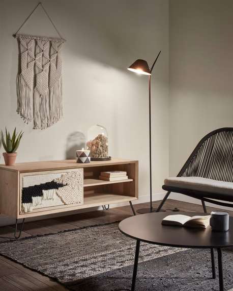 Торшер Mysti черный