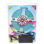 Гирлянда для дома Лента светодиодная NEON 5 м* 10мм, 600 ламп LED, 1 реж, степень защиты IP20, Голубой