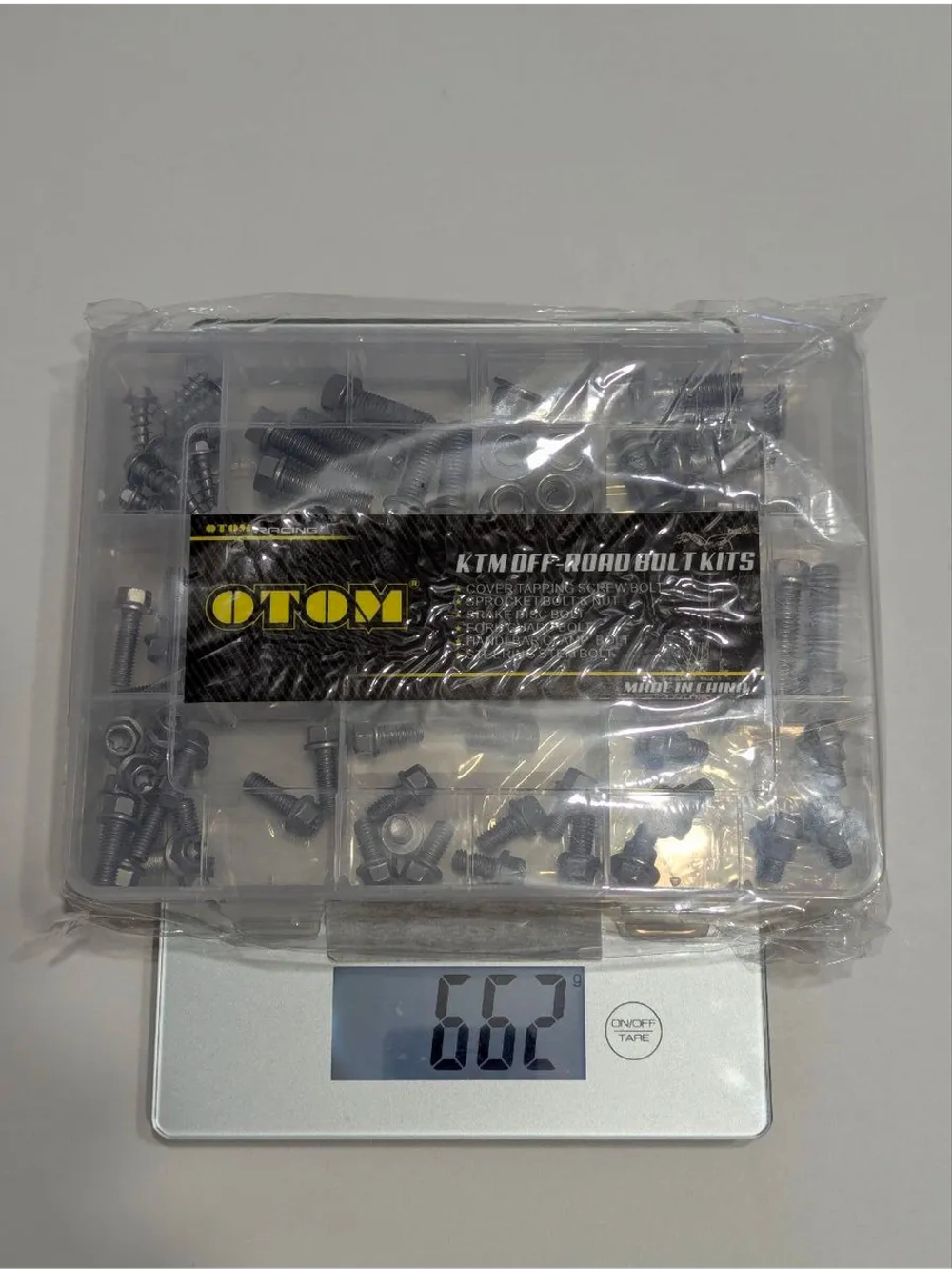 Набор крепежных винтов для ремонта мотоцикла