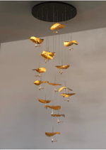 Pendant design lamp Gold Moon by Catellani & Smith (15 lampshades)