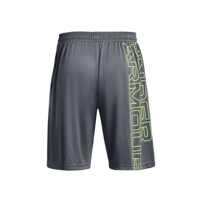Мужские теннисные шорты Under Armour Tech WM Graphic Shorts Men - Grey, Yellow