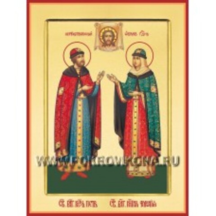 Святые благоверные князь Петр и княгиня Феврония, в иночестве Давид и Евфросиния, Муромские чудотворцы Св-12