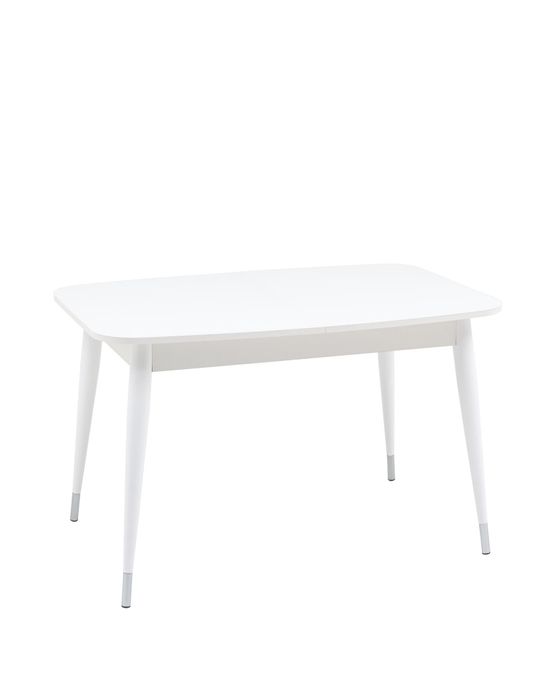 Стол обеденный Сидней раскладной 120-160*80 белый матовый Stool Group