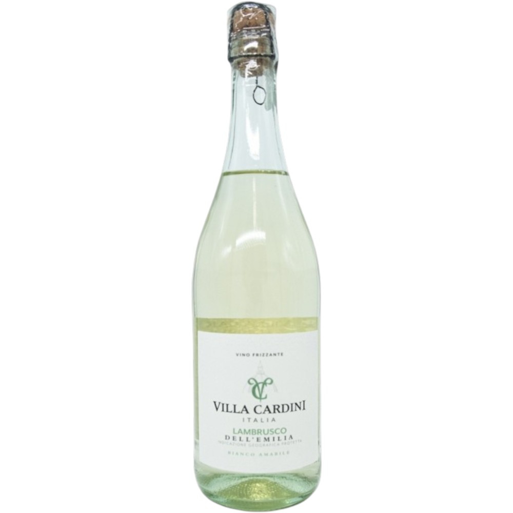 Игристое вино Villa Cardini Lambrusco Bianco 0,75 л.