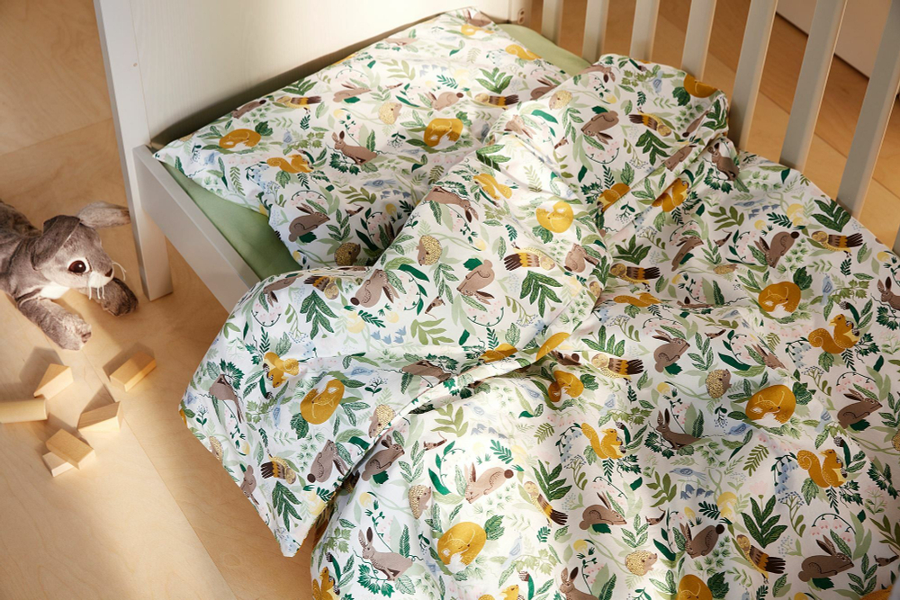 Комплект постельного белья IKEA TROLLDOM (ТРОЛЛДОМ), Детский, Разноцветный, 60х120 см