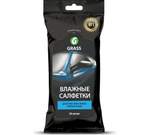 Салфетки для очистки стекол, фар и зеркал Grass (30шт)