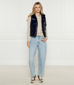 Пуховая двусторонняя жилет Tommy Hilfiger - темно-синий(WW0WW43222)