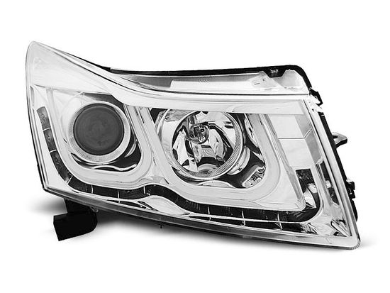 Передние фары tube light chrome для Chevrolet Cruze