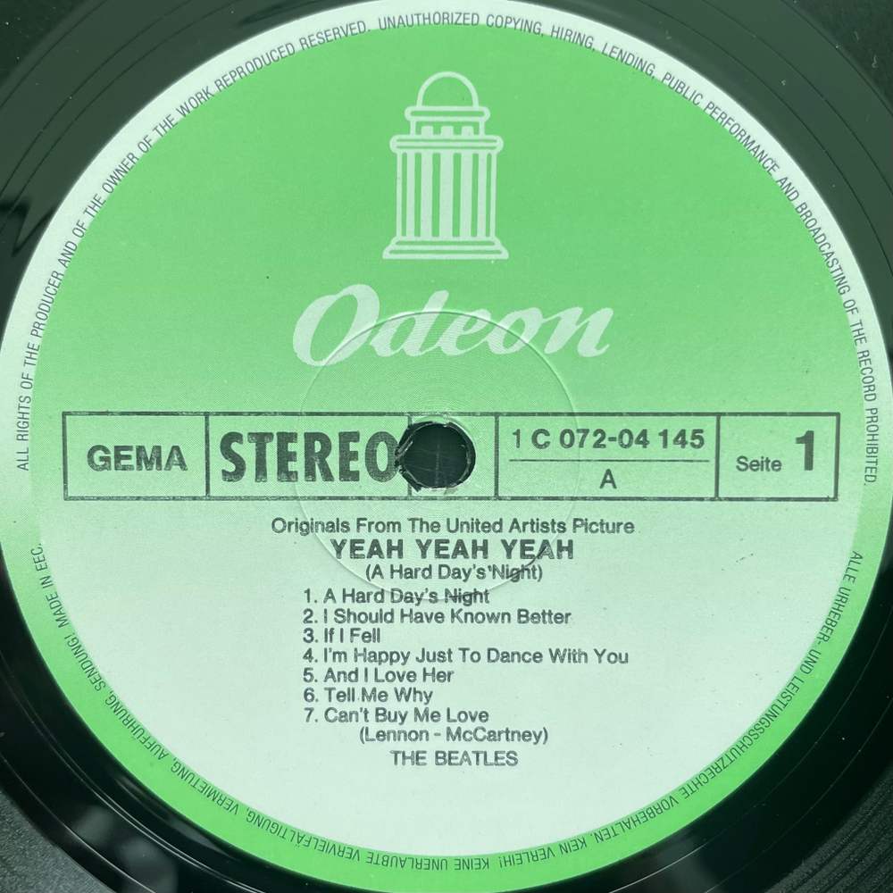 The Beatles - Yeah! Yeah! Yeah! (Германия)