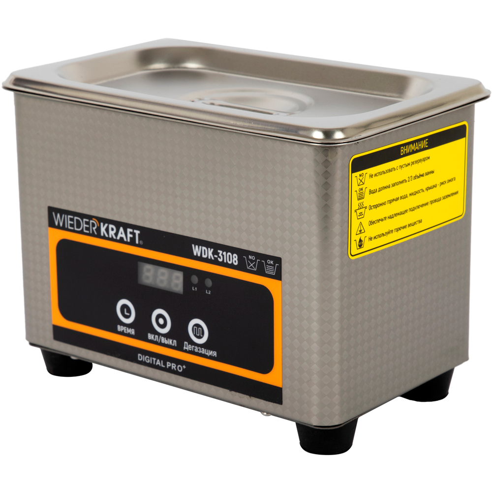 WDK-3108 Ультразвуковая мойка без подогрева, 0.8 л