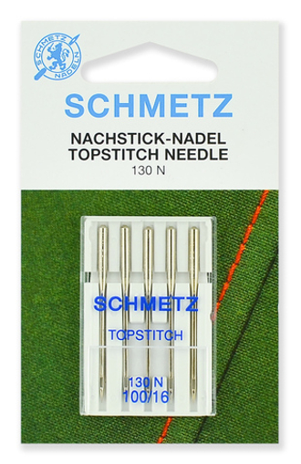 Иглы 7 Schmetz Топ Стич 130/705 N №100 5 шт