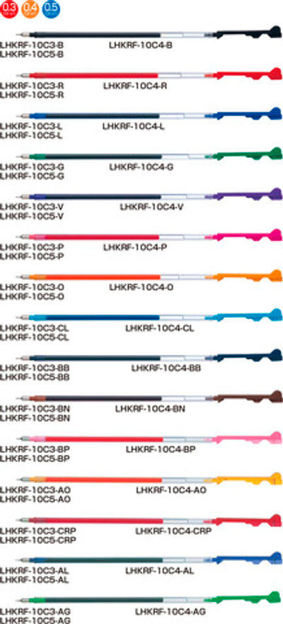 Стержни Pilot Hi-Tec-C Coleto