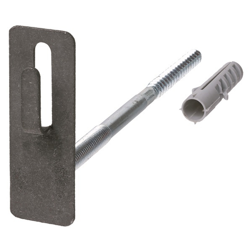 Держатель фасадный для прута D6-10 мм без дюбеля и шурупа, стальной крюк TDM SQ2402-3136