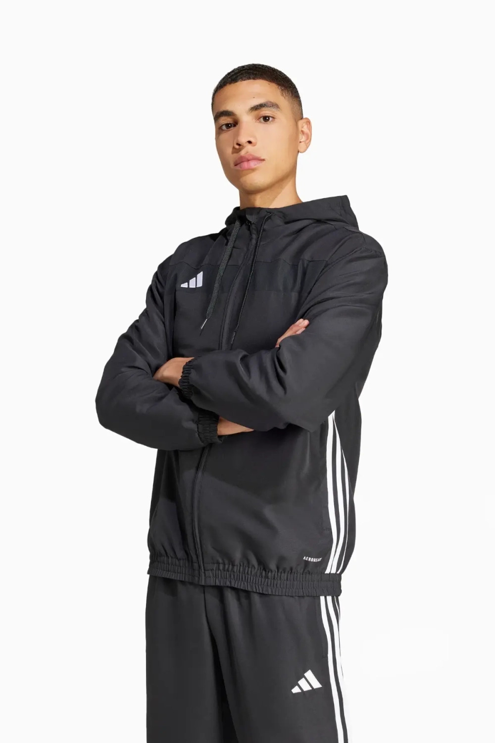 Кофта adidas Tiro 25 Essentials Woven - черный